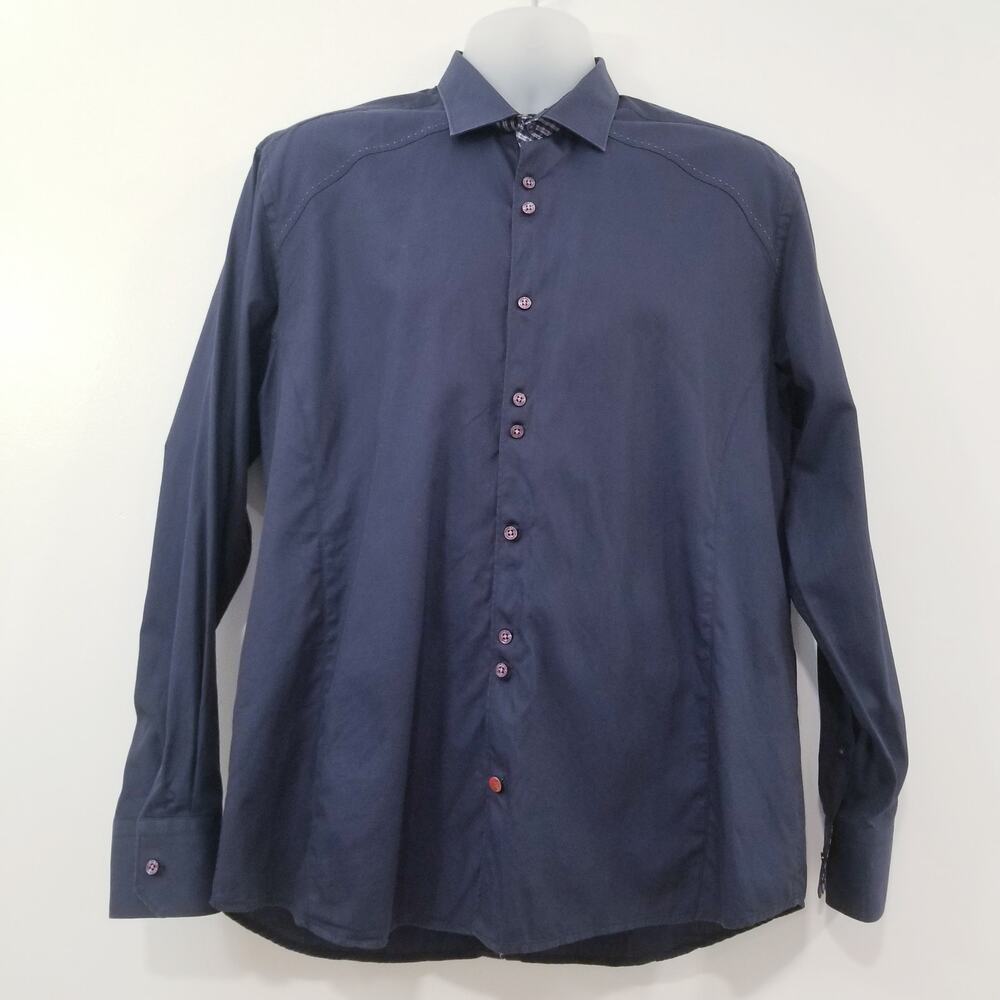 Stone Rose Red Rivet Collection Button Up Dress Shirts